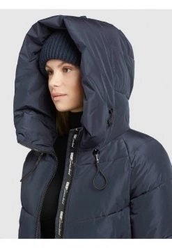 Khujo ESILA Veste D'hiver Dunkelblau Femme -khujo Soldes 60aa68eaab3e495abe8f0c54c00aab04