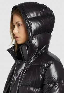 Khujo Femme CORINNA SHINY Veste D'hiver Schwarz -khujo Soldes 61342bd9810c40a7910af49873012294