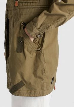 Khujo BANELE Parka Khaki Femme -khujo Soldes 61bd065410774e799807a080324493cf