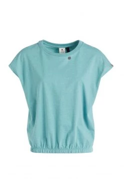 Khujo MARIKA T Shirt Imprimé Aqua Meliert Femme -khujo Soldes 6230c206d99f4e84ba21ae59900187a3