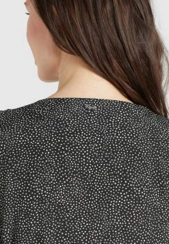 Khujo Femme GIOVANNA Blouse Schwarz Weiß Gepunktet -khujo Soldes 6527589751e34610858d3a13ece85c11