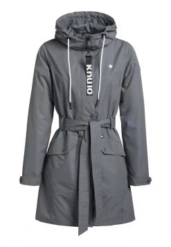 Khujo Femme LAUREN Trench Graublau -khujo Soldes 6548ff703ae24afaaa8a10a2ab07f5e2