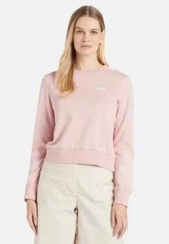Khujo Femme ANAKONI LEAVES EMBRO Sweatshirt Rosa -khujo Soldes 65ef7aa8ac024ffb83f7a8ea89791da9