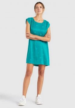 Khujo Femme MARGARITA Robe De Jour Türkis -khujo Soldes 663c2b9016924a1bbaafbd379b5ce1db