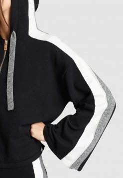 Khujo Femme ZENGINA Sweat à Capuche Black -khujo Soldes 66473b963c124011be08685f335301fc