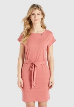 Khujo Femme RAMONA Robe En Jersey Rose Melange