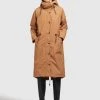 Khujo MARNIA Parka Toffee Femme -khujo Soldes 67aa5c57c09f4180925b5768a03b72b0