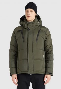 Khujo Homme BUNKER Veste D'hiver Oliv