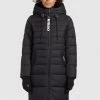 Khujo SONE STRUCTURED Veste D'hiver Schwarz Femme -khujo Soldes 67eec45c7a7b4a09a5bb5935eb14daed