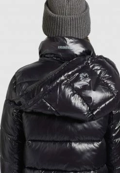 Khujo GERDA SHINY Veste D'hiver Schwarz Femme -khujo Soldes 67f52a31c3bc4290ba6ec115a45d151e