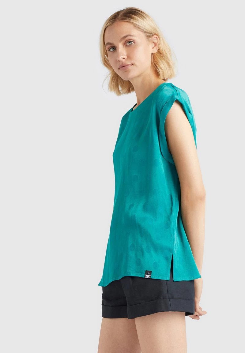 Khujo Blouse Blaugrün Femme 7 Khujo Blouse Blaugrün Femme – Image 5