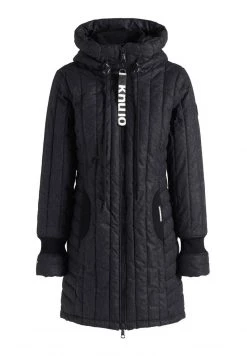 Khujo Femme JERRY PRIME5 SALTNPEPPER Veste D'hiver Schwarz Weiß Aop -khujo Soldes 687b131bebfa493484876d78c058d7cc