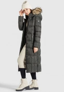 Khujo IRELIA Veste D'hiver Graugrün Femme -khujo Soldes 68f35008ce724befa96ef087aec99fac
