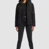Khujo EIJA2 Veste D'hiver Schwarz Femme -khujo Soldes 6bb6f9d567554845be72546065889ad6