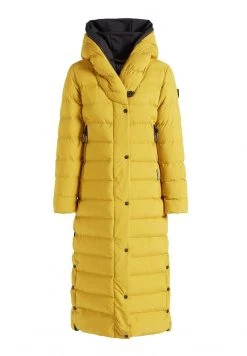 Khujo DIWANA MATT Veste D'hiver Gelb Femme -khujo Soldes 6c993d4a77a64022b68cfae07f841cf9