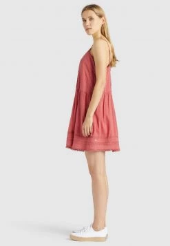 Khujo FELICITY Robe De Jour Rosa Femme -khujo Soldes 6e63271ad63441498455c2c90670eb0a
