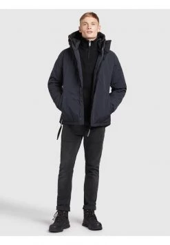 Khujo Homme RUDOLF Veste D'hiver Dunkelblau -khujo Soldes 6f1b45402f50406bbccc62c801fd263b