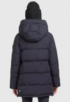 Khujo Femme DORASI Veste D'hiver Dunkelblau -khujo Soldes 6f7dc3715bde4be1b38e0759544c4142