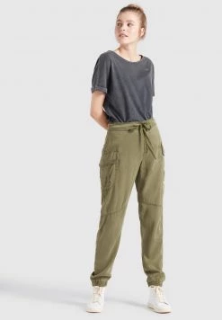 Khujo JOSLIN Pantalon Cargo Khaki Gewaschen Femme 15 Khujo JOSLIN Pantalon Cargo Khaki Gewaschen Femme -khujo Soldes 6f939ac98ddf4e5c833bc079fdc9c81d