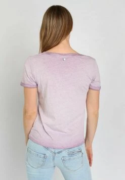 Khujo T Shirt Basique Grape Femme -khujo Soldes 706869564eb24572a88552f58300eede