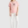 Khujo HELA T Shirt Imprimé Rosa Femme