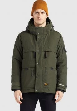 Khujo BOYNTON Veste D'hiver Dunkeloliv Homme