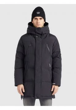 Khujo Homme ZYLAN Veste D'hiver Schwarz