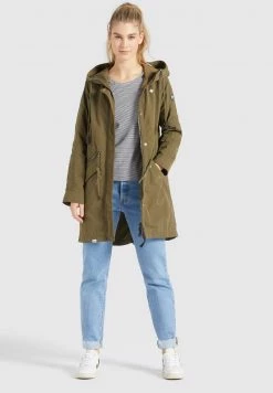 Khujo Femme NEPHELE Parka Khaki -khujo Soldes 76146661e58e4f9b90ce2cc956f722ed