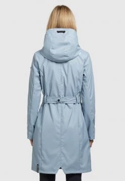 Khujo Femme GLENNA Veste Imperméable Hellblau -khujo Soldes 7658c142a0a140a28d642495786931d6