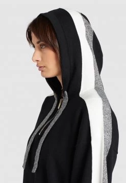 Khujo Femme ZENGINA Sweat à Capuche Black -khujo Soldes 7707034927da44e7b00940735a3e2b06