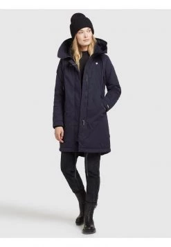 Khujo Femme MARINA Veste D'hiver Dunkelblau -khujo Soldes 782c57e1774b48c4bcd3d16e28494363