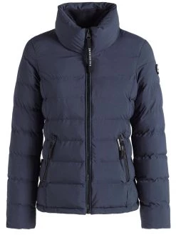 Khujo BACHA MATT Veste D'hiver Dunkelblau Femme -khujo Soldes 78316534207e46d09848bb320eca2dbe