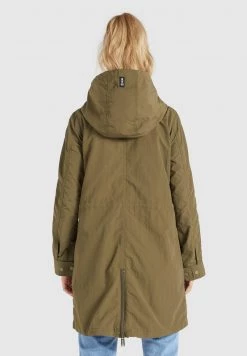 Khujo Femme NEPHELE Parka Khaki -khujo Soldes 7891d8d9ff684e04b38b85b085f818a2