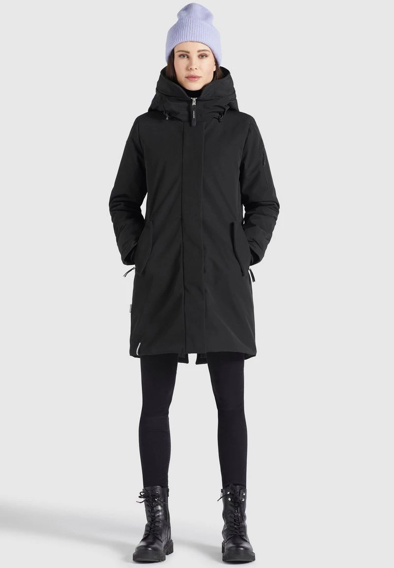 Khujo Femme MANAMA Veste D'hiver Schwarz 4 Khujo Femme MANAMA Veste D'hiver Schwarz – Image 2
