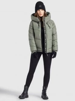 Khujo ESILA Veste D'hiver Mint Femme -khujo Soldes 7ac561d3f05549bba4ef6c557d2c277e