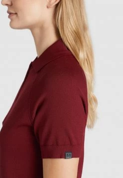 Khujo Femme PANNA Robe Pull Dunkelrot -khujo Soldes 7b29730160c0439a9caec124eafdfd9e