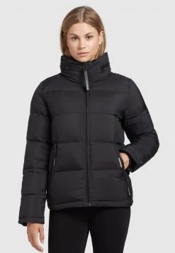 Khujo Femme BLONDIE Veste D'hiver Schwarz -khujo Soldes 7b2e175c4e944584bd026626b96b3541