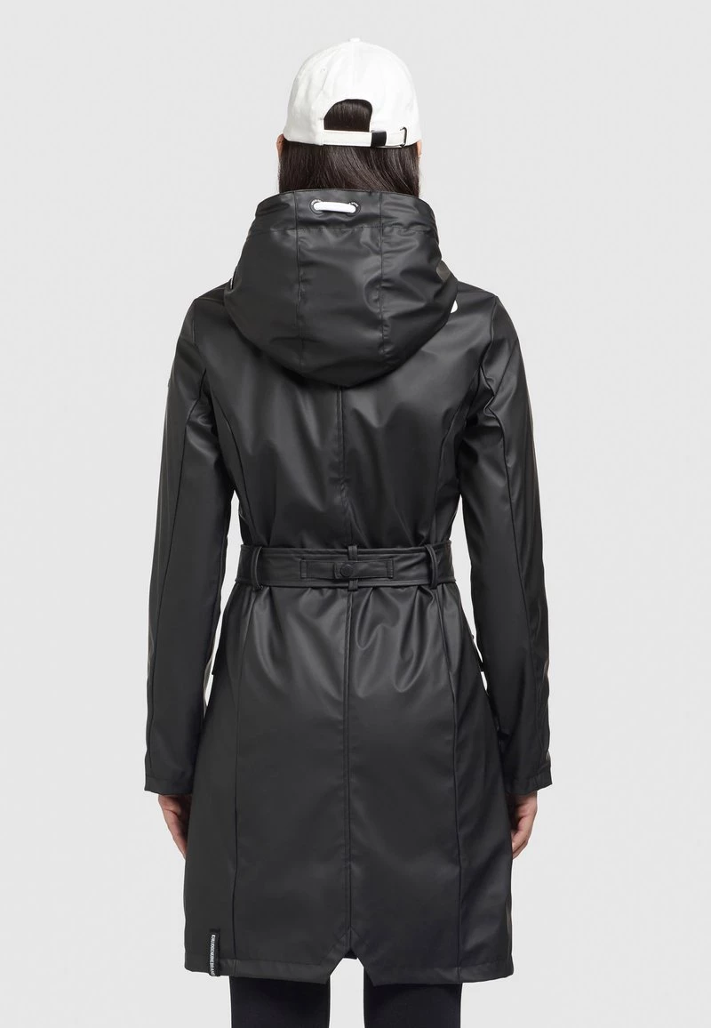 Khujo GLENNA Veste Imperméable Schwarz Femme 5 Khujo GLENNA Veste Imperméable Schwarz Femme – Image 3