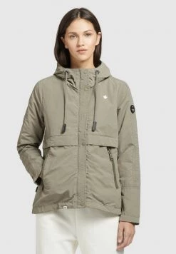 Khujo Femme ZAHIRA3 Veste Légère Graugrün
