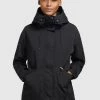 Khujo FRIPS Veste Mi Saison Black Femme