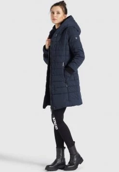 Khujo CONSTANZE PEACHED Veste D'hiver Dunkelblau Femme -khujo Soldes 7c8d5ee099c1483c8be344051a96bf1a