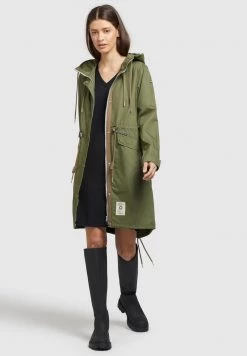 Khujo Femme NANDA3 Parka Oliv -khujo Soldes 7dcefcd80e8d4238ba28531c49a39d67