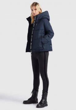 Khujo Femme ESILA Veste D'hiver Dunkelblau -khujo Soldes 7ea52173950f434f9f70e463d388a186