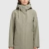 Khujo ARTISA Parka Graugrün Femme -khujo Soldes 7eb0d20b9c464f88aed4edd496daee65