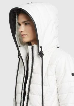 Khujo Femme SHINE2 STRUCTURED Veste D'hiver Naturweiß -khujo Soldes 80ced50cfd0b47ac83f76f5d10066130