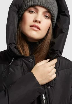 Khujo JORDIS Veste D'hiver Schwarz Femme -khujo Soldes 8111b2e365d147bca6f9c1786748e897