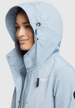 Khujo CAIMA Parka Hellblau Femme -khujo Soldes 8385a2724d2048bbacecbbfe40d48ac4