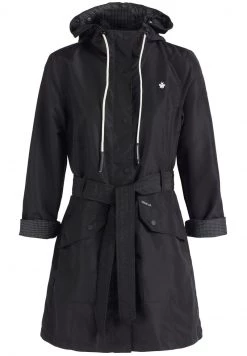 Khujo LAUREN Parka Schwarz Femme -khujo Soldes 8392893de34a44fbbe9731a33d777eca