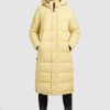 Khujo Femme CORINNA MATT Veste D'hiver Hellgelb