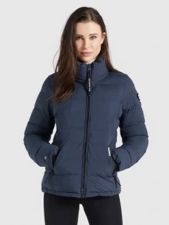 Khujo BACHA MATT Veste D'hiver Dunkelblau Femme